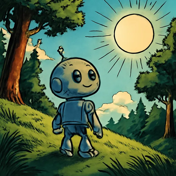 American Comic style example