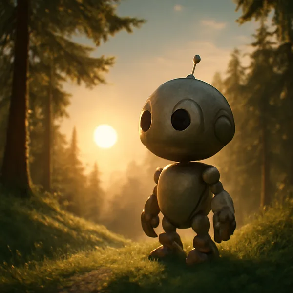 Hyperreal Cinematic style example