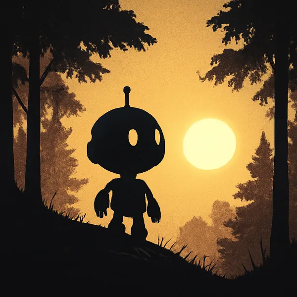 Silhouette style example